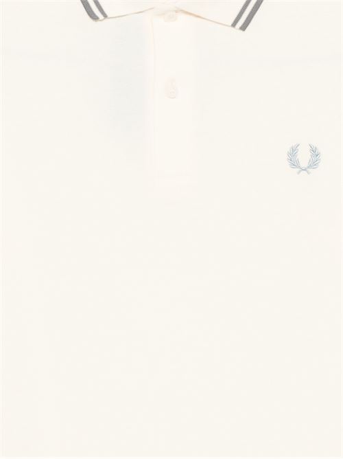 Polo uomo M3600 manica corta navy/gialla FRED PERRY | M360095A